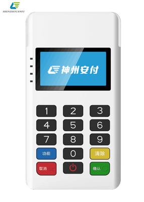 EMV Android Iphone Bluetooth MPOS Card Reader POS Terminal with Pinpad