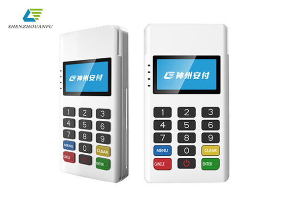 NFC EMV Visa Card Reader Digital Signature Mpos terminal  For Railway topup