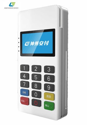 EMV PCI Contactless MPOS Swipe terminal Machine with 4 Signal Lights