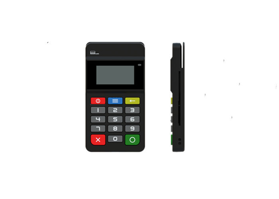 EMV Magnetic Card Reader Writer Mini POS Terminal with keyboard